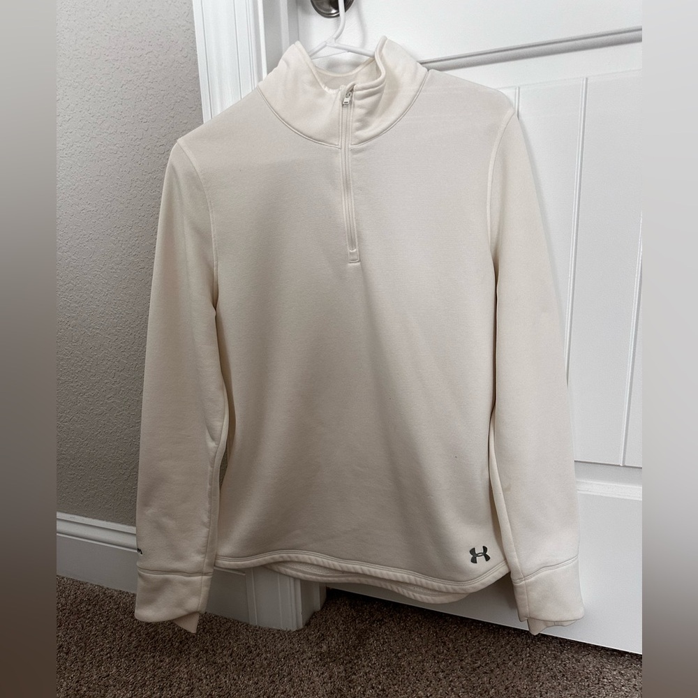 Under Armour Semi-Fitted Half Zip Sweater Size M